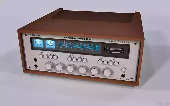 Marantz Receiver 2270 Bryce 7 Model 3D model