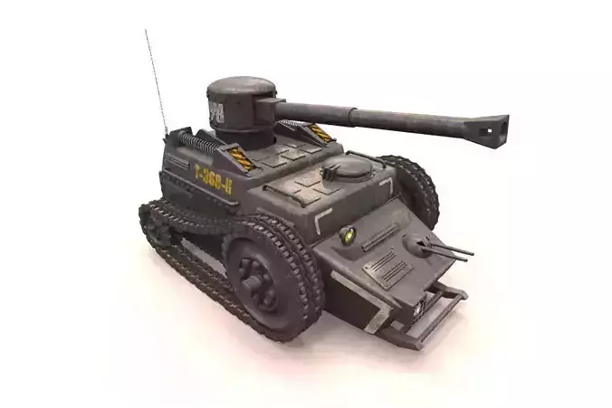 Steampunk Tank Bryce 7 Model