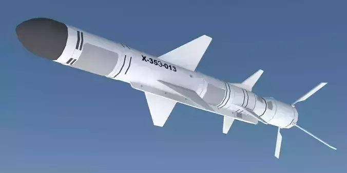 KH-35 Missiles Low-poly 3D model