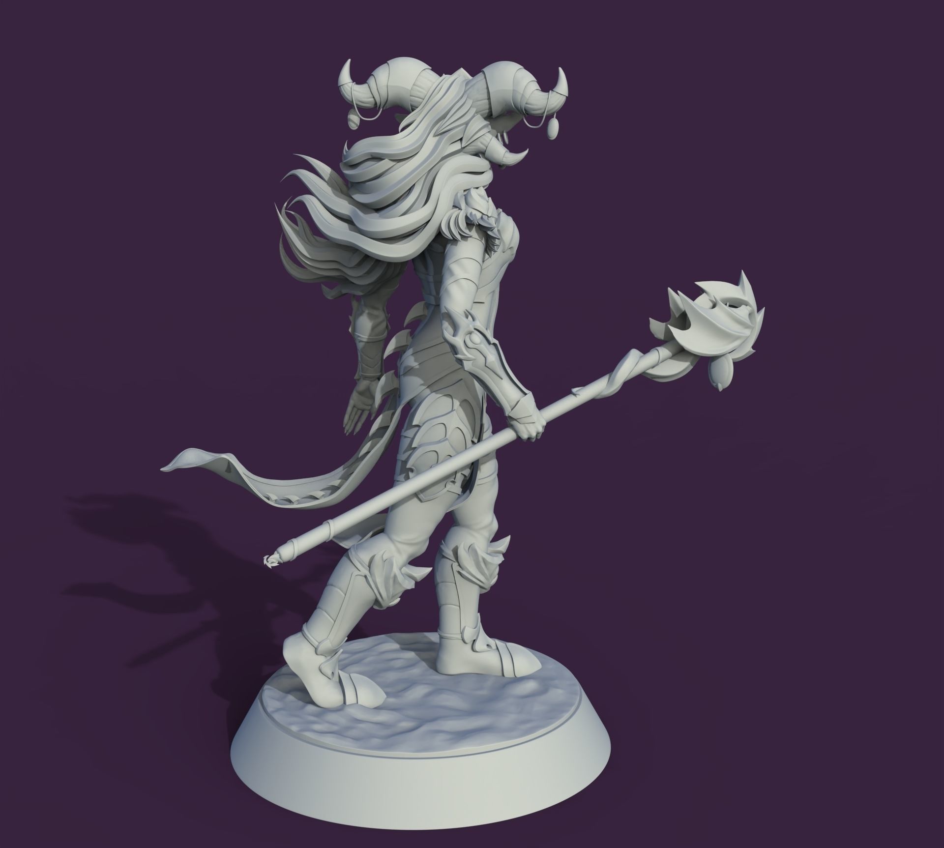 Alextrasza World Of Warcraft 3D print model_2