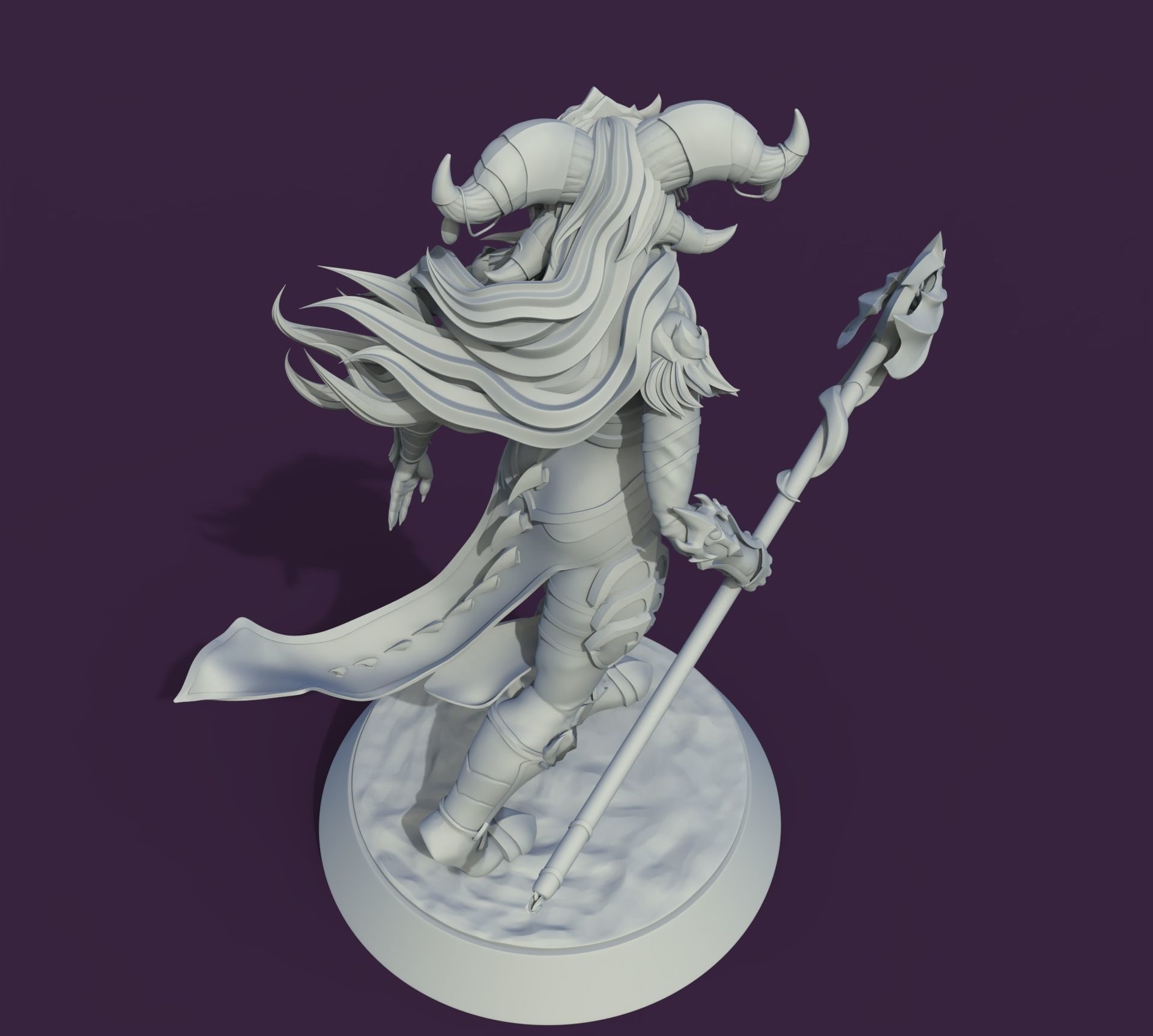 Alextrasza World Of Warcraft 3D print model_8