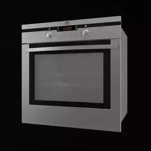 Stainless Steel Oven Insert 3D model