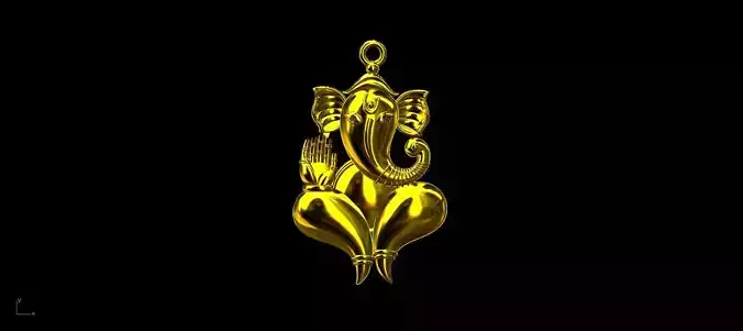 Ganesh ganesha in gold