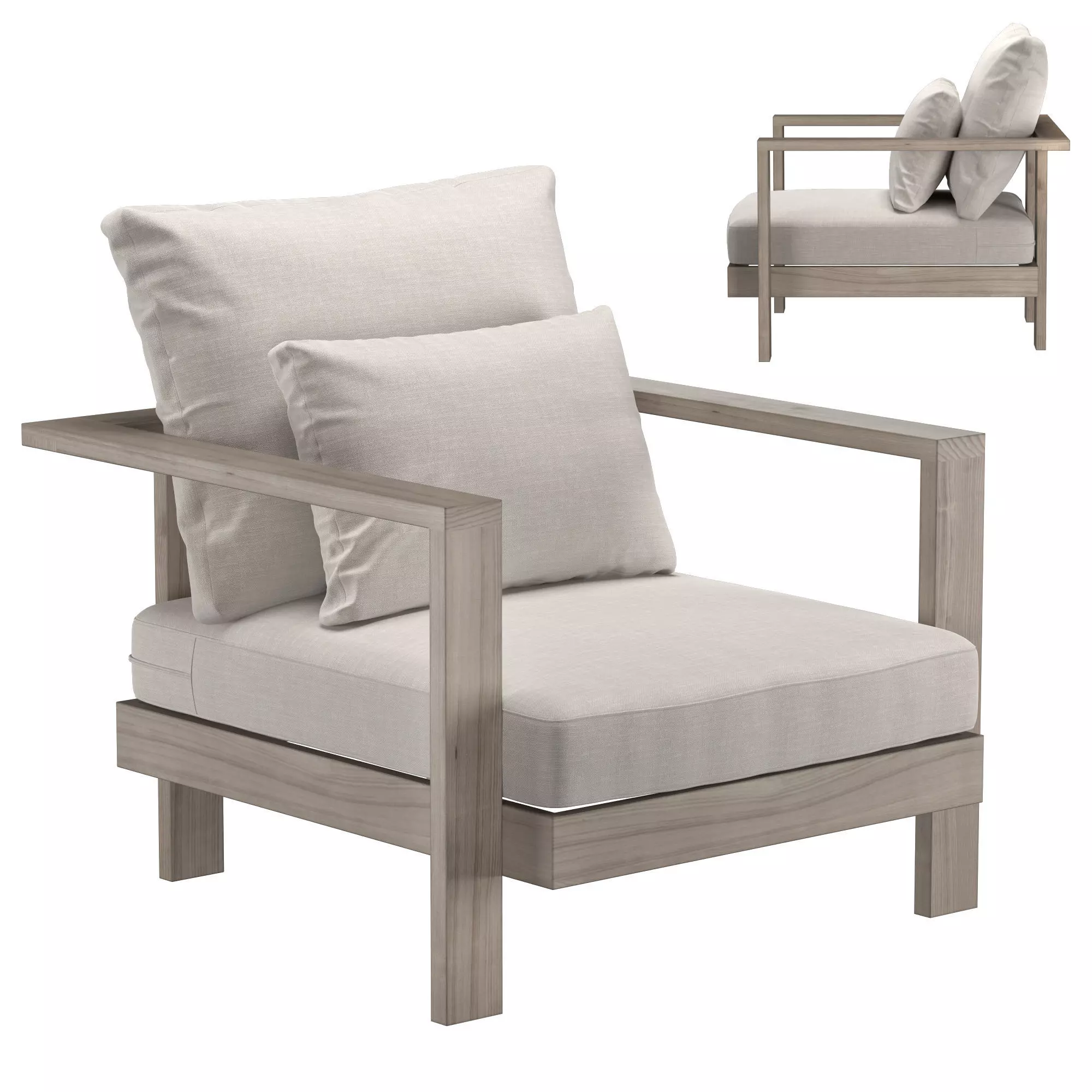 PURE ARMCHAIR 3D model