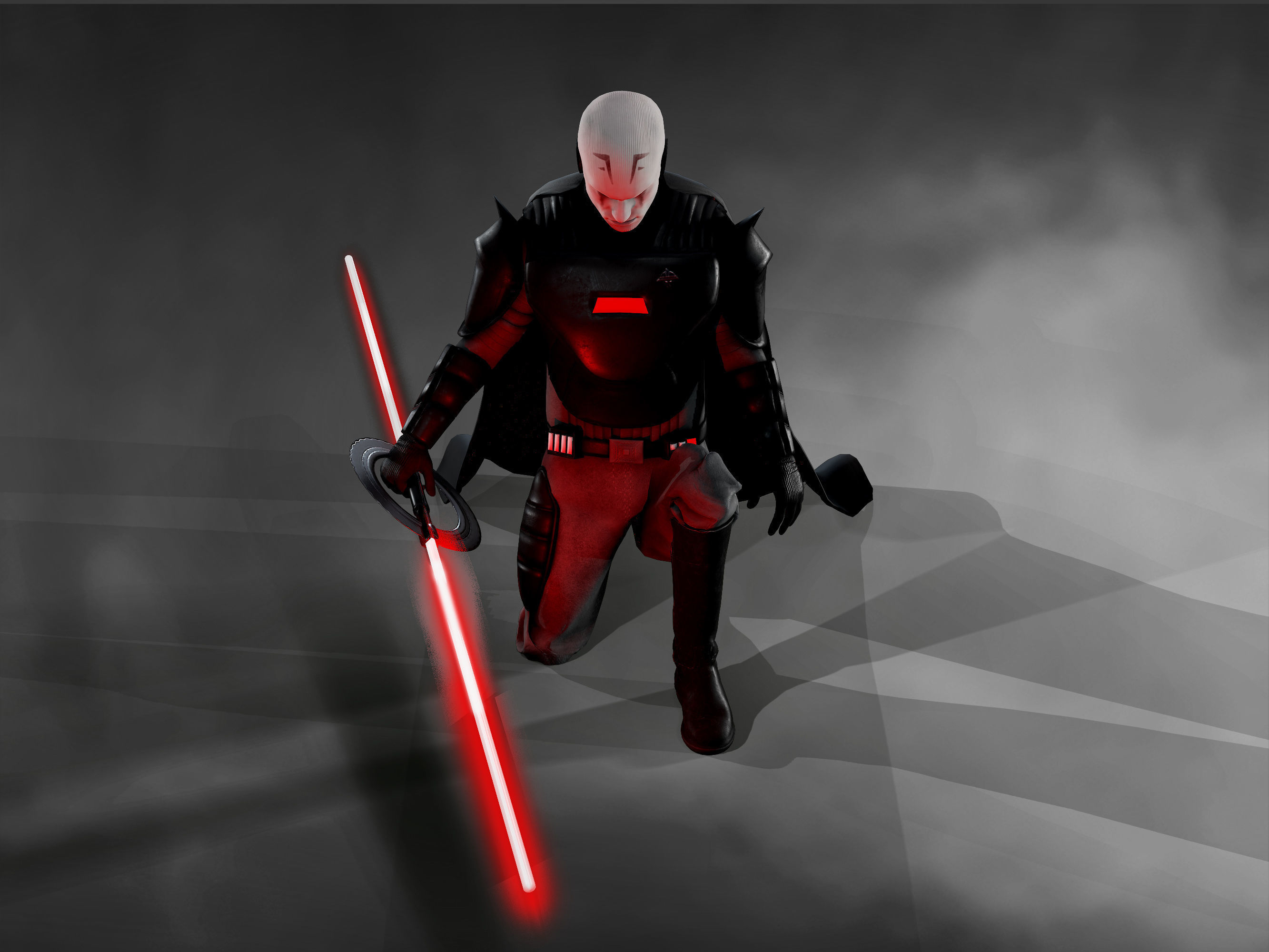 Grand Inquisitor Low-poly 3D model_6
