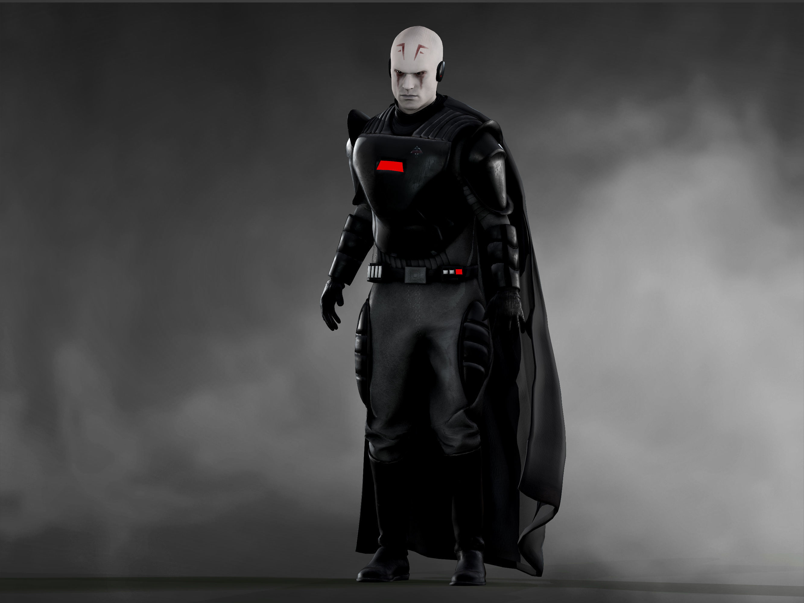 Grand Inquisitor Low-poly 3D model_4