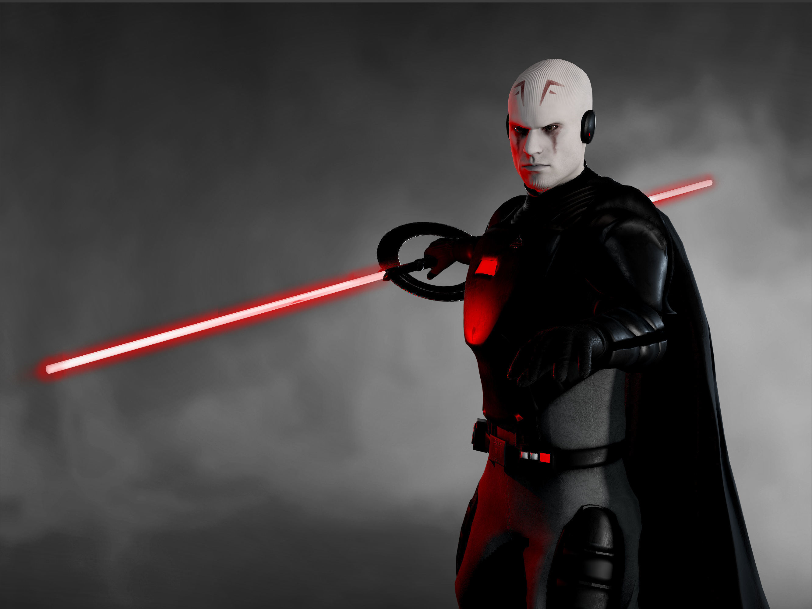 Grand Inquisitor Low-poly 3D model_3