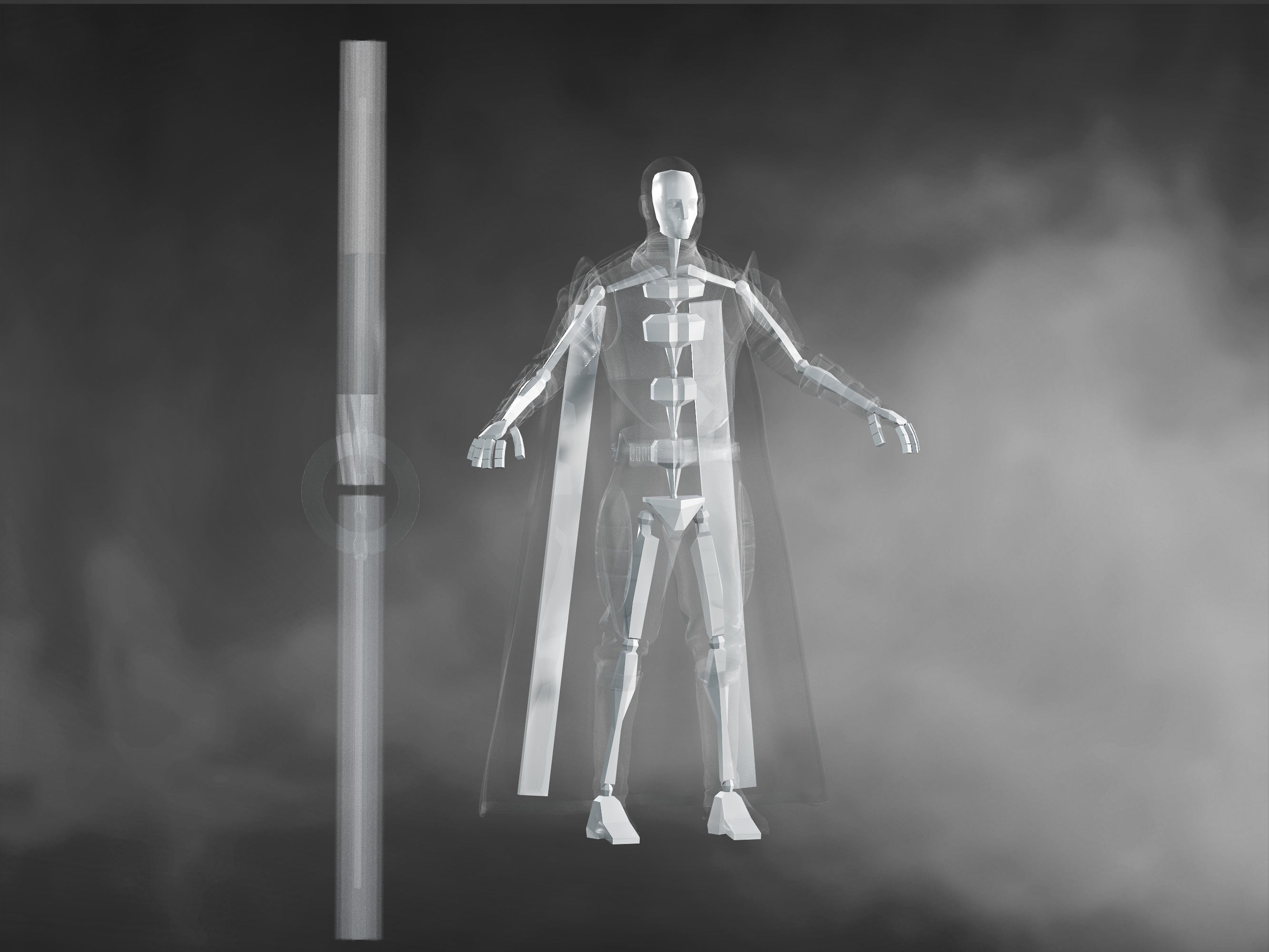 Grand Inquisitor Low-poly 3D model_9