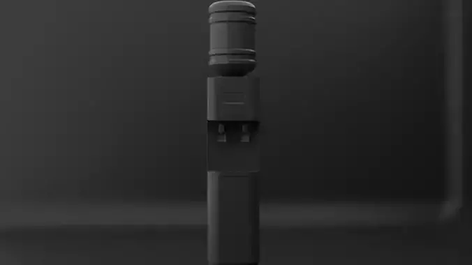 Water Cooler Low-poly 3D model