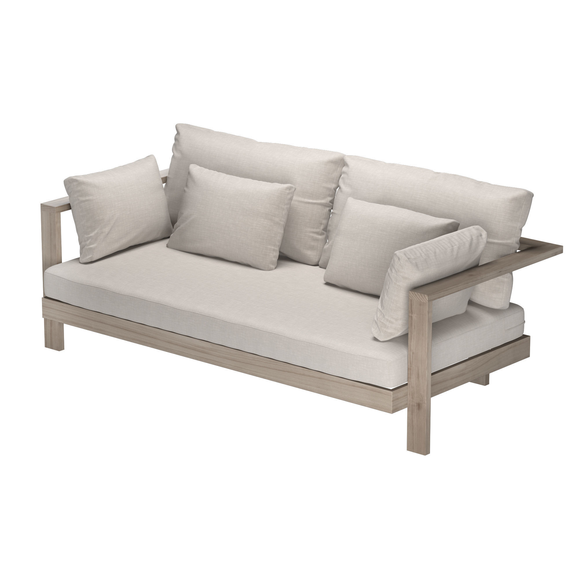 Pure Sofa 3D model_3