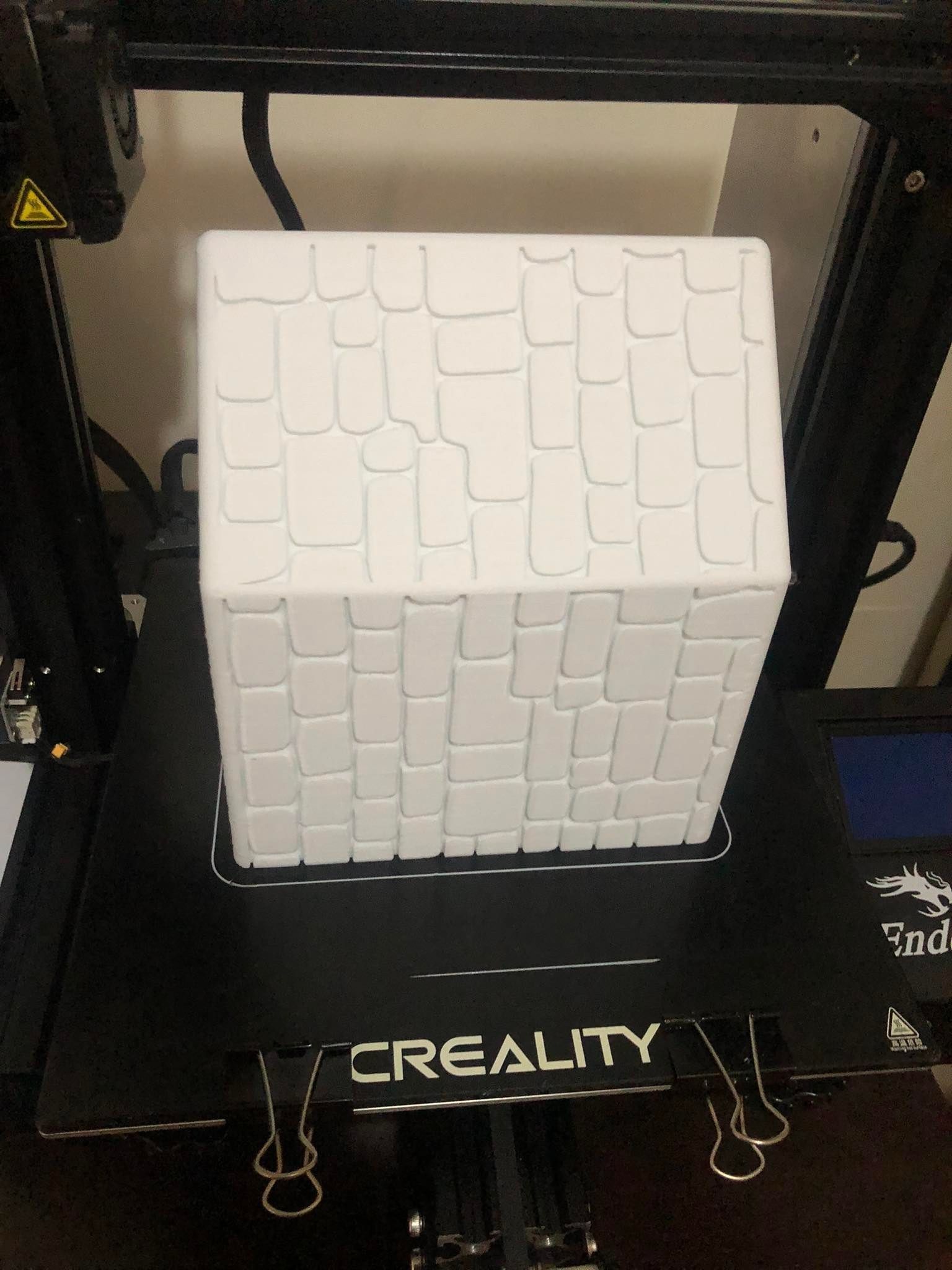 Mailbox wooden house number 3D print model_8