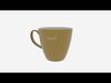 Clean stone stylish colored  coffee mug  Low-poly 3D model_1