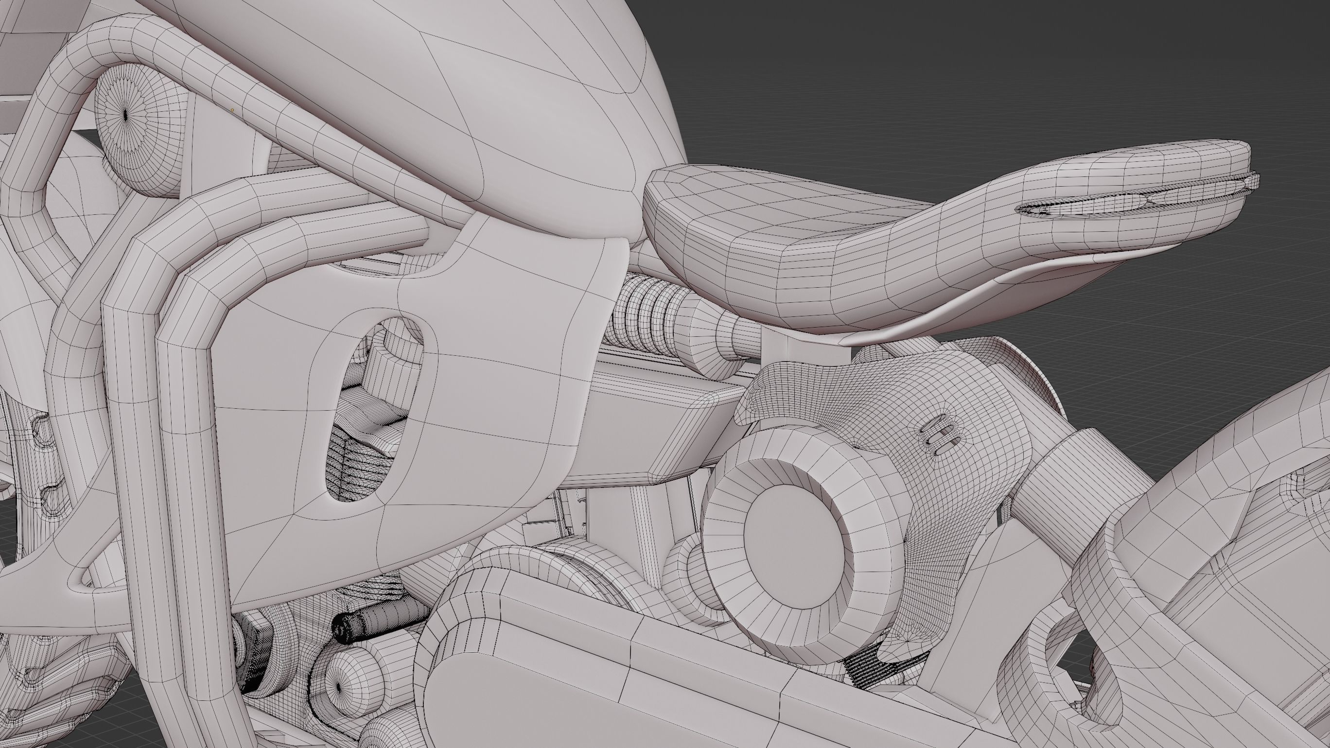 Harlay bike 3D model_6