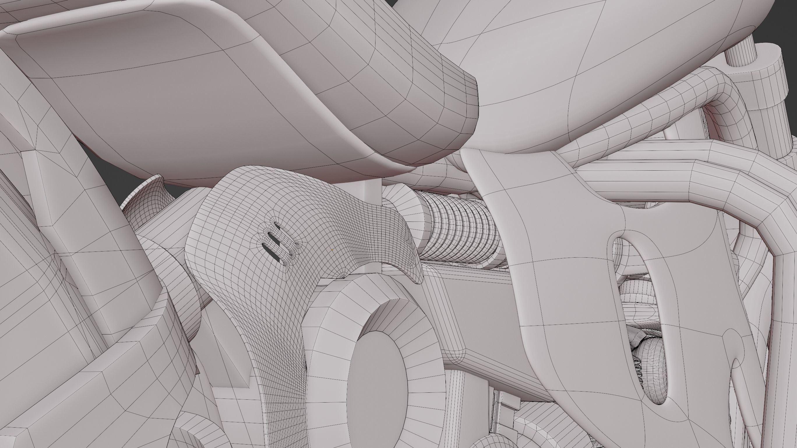 Harlay bike 3D model_8