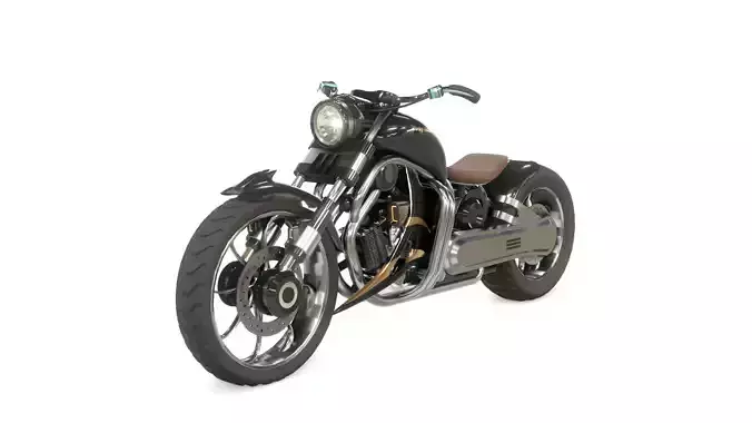 Harlay bike 3D model