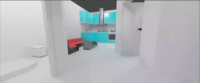 home interior 3d model 3D model