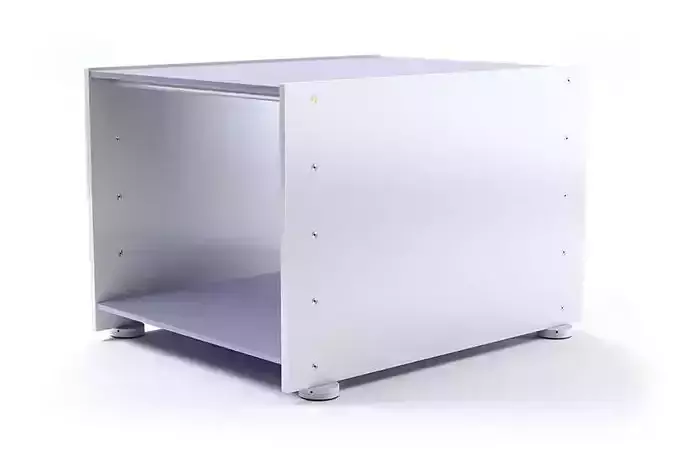 Minimalistic Aandres White Shelving Unit