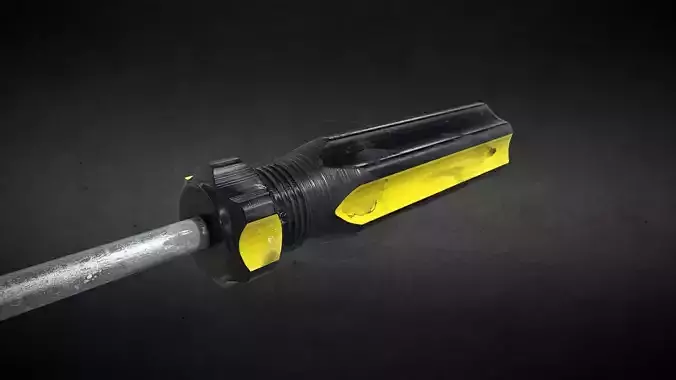 Used Phillips Crosshead ScrewDriver yellow black PBR