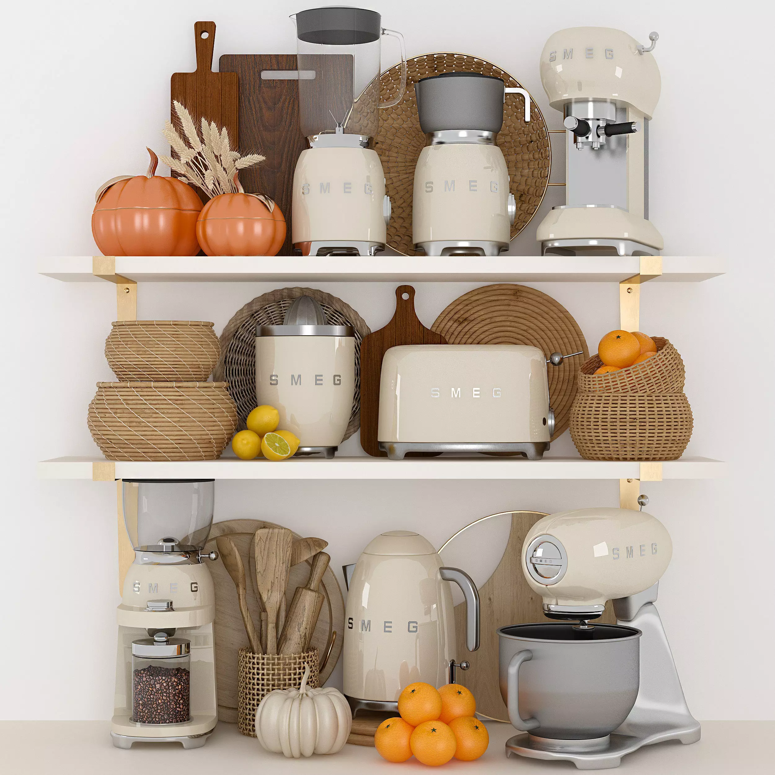 Kitchen Appliance 002 3D model_0