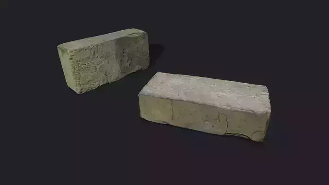 3D Scan Old Brick 06