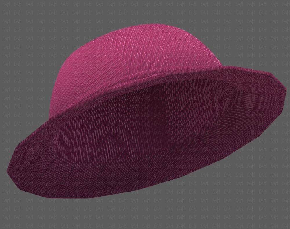 Cap V20 Low-poly 3D model_37