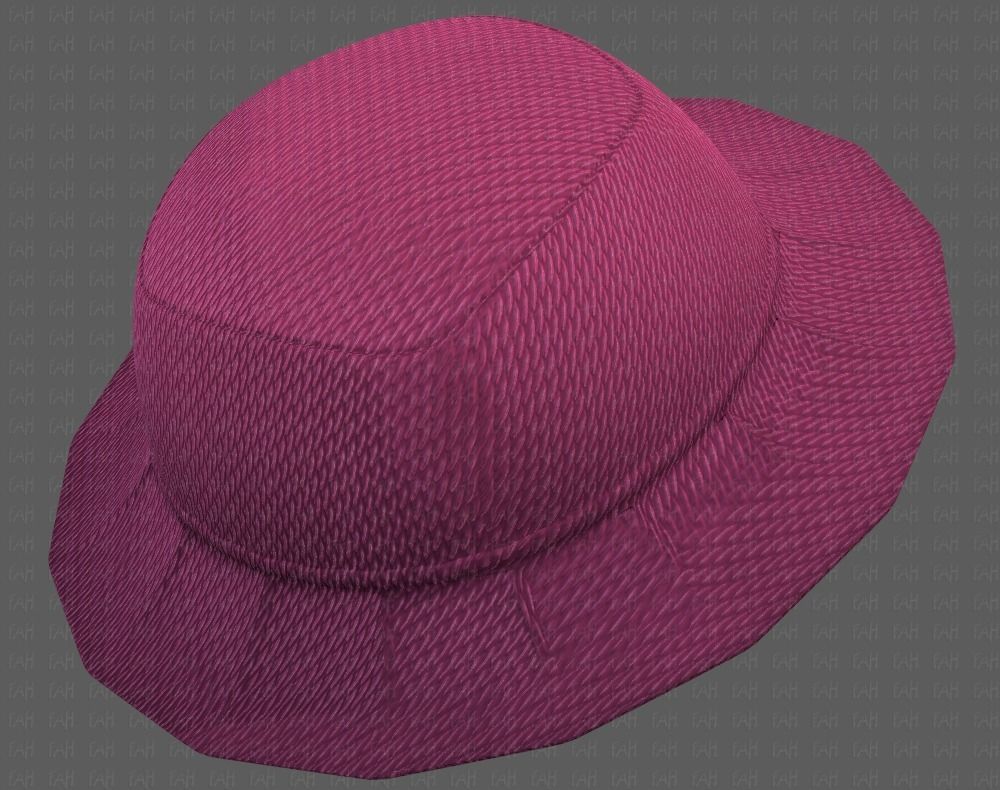 Cap V20 Low-poly 3D model_41