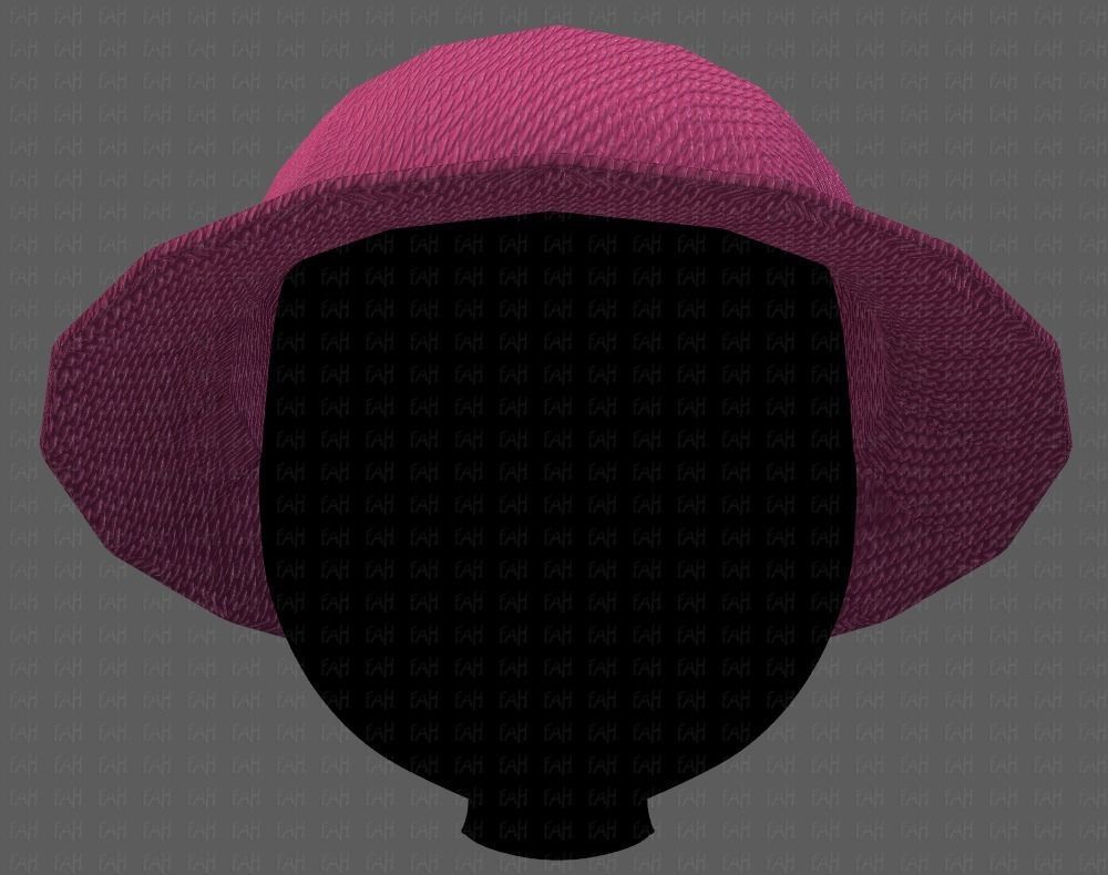Cap V20 Low-poly 3D model_17