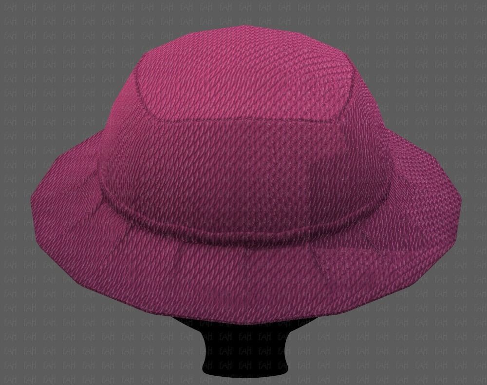 Cap V20 Low-poly 3D model_21