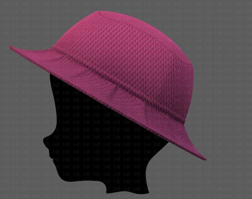 Cap V20 Low-poly 3D model_7