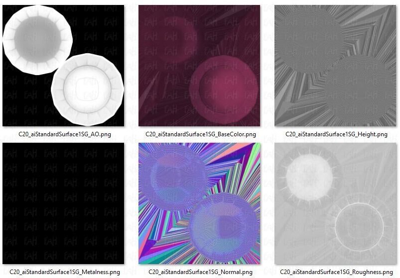 Cap V20 Low-poly 3D model_46