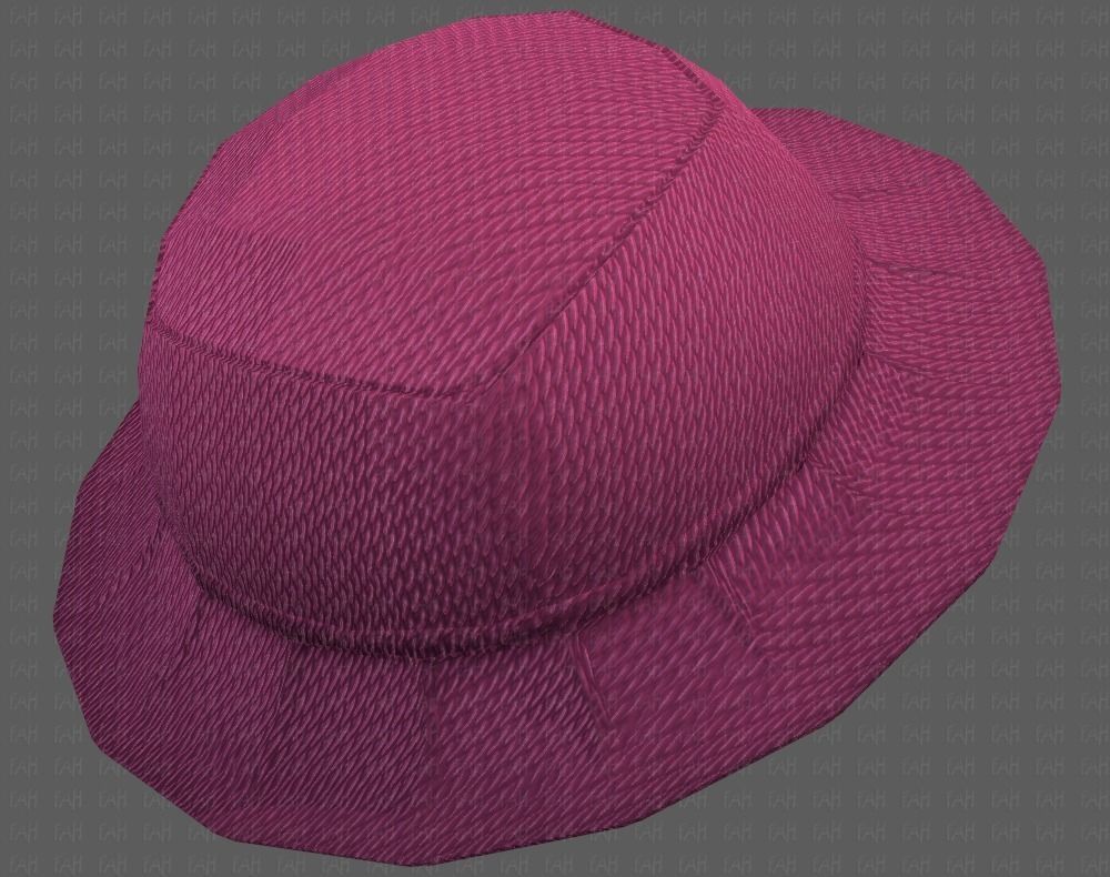 Cap V20 Low-poly 3D model_43