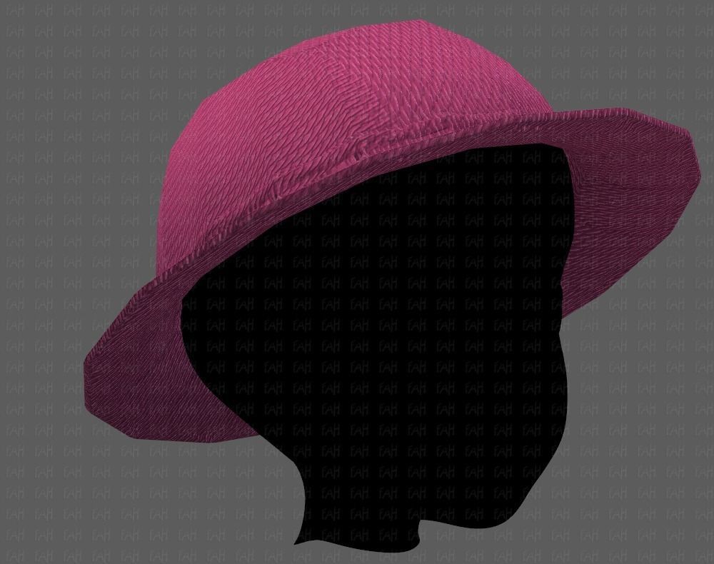 Cap V20 Low-poly 3D model_18