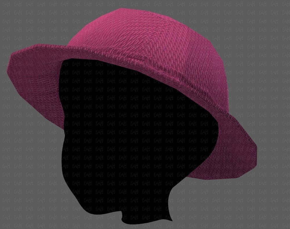 Cap V20 Low-poly 3D model_24