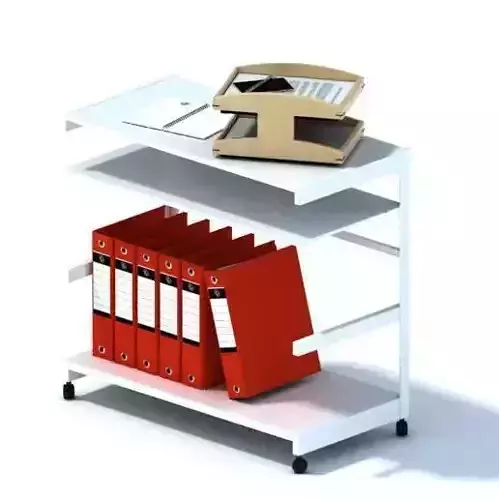 Office Supplies Storage Shelf 3D model