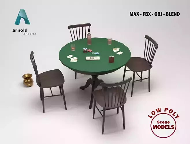 Western Saloon Table