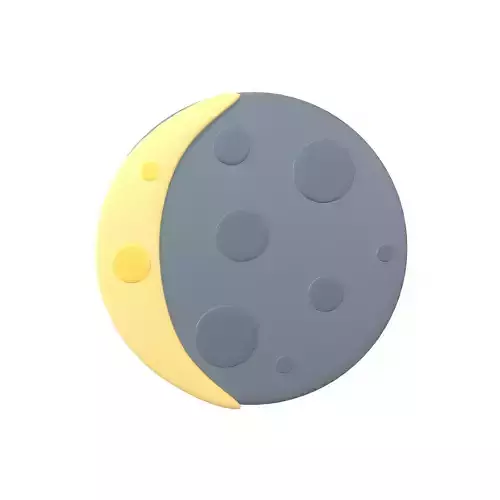 Twitter Waning Crescent Moon V1 001