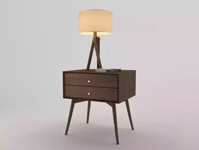 Bedside Tri Stand Lamp 