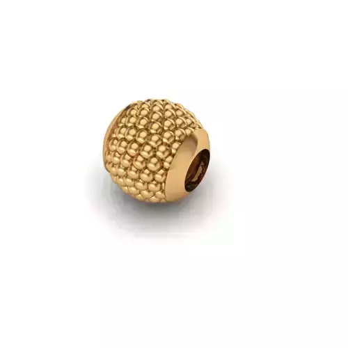 Jewelry gold plated ball bead