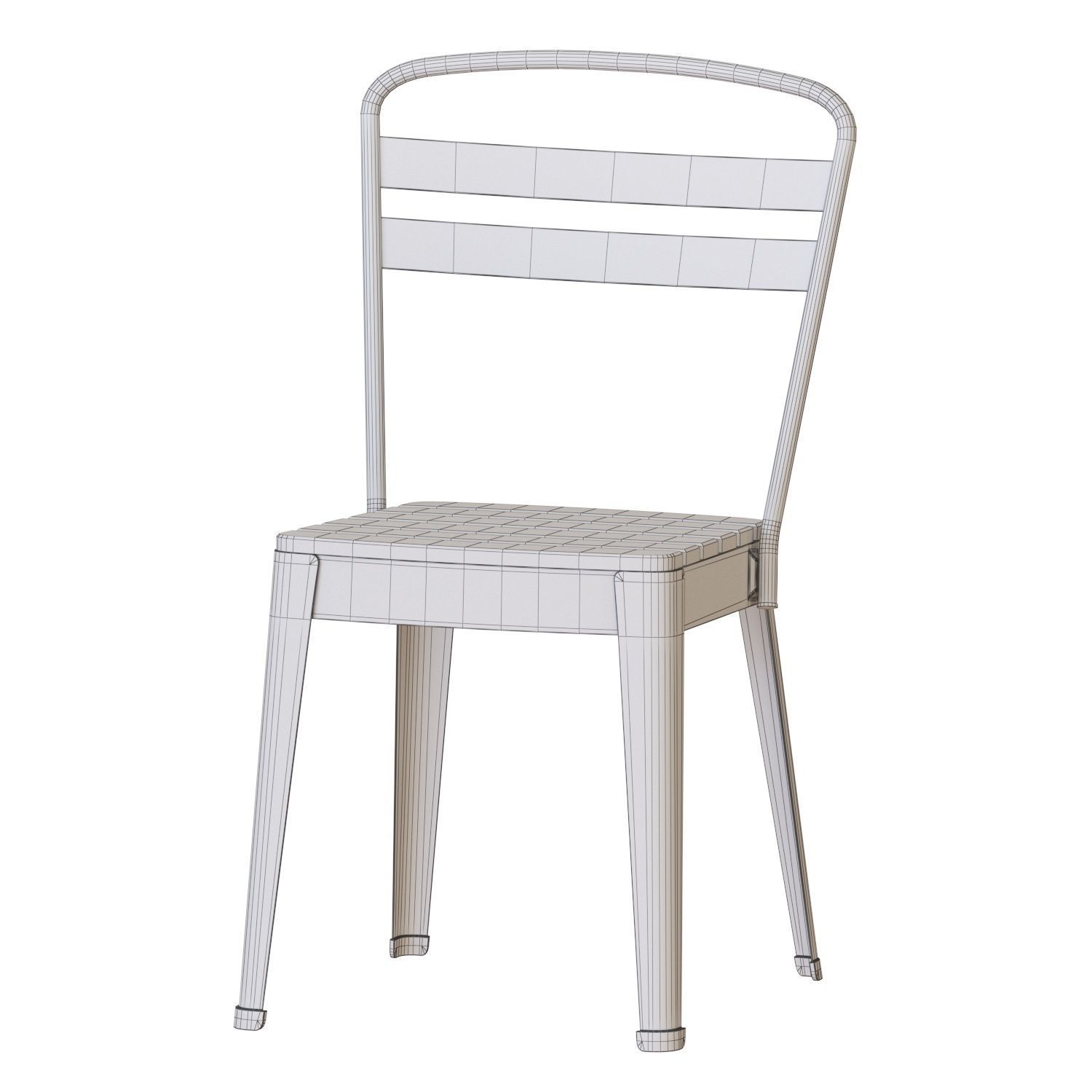 NORRMANSO Table And Chairs 3D model_5