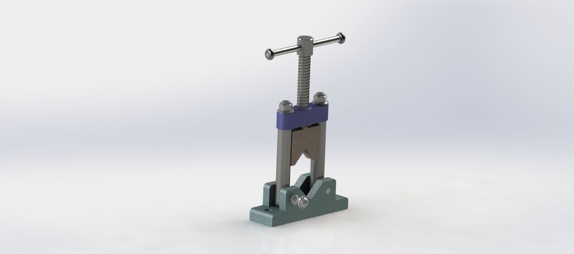 pipe vice 3D model_2