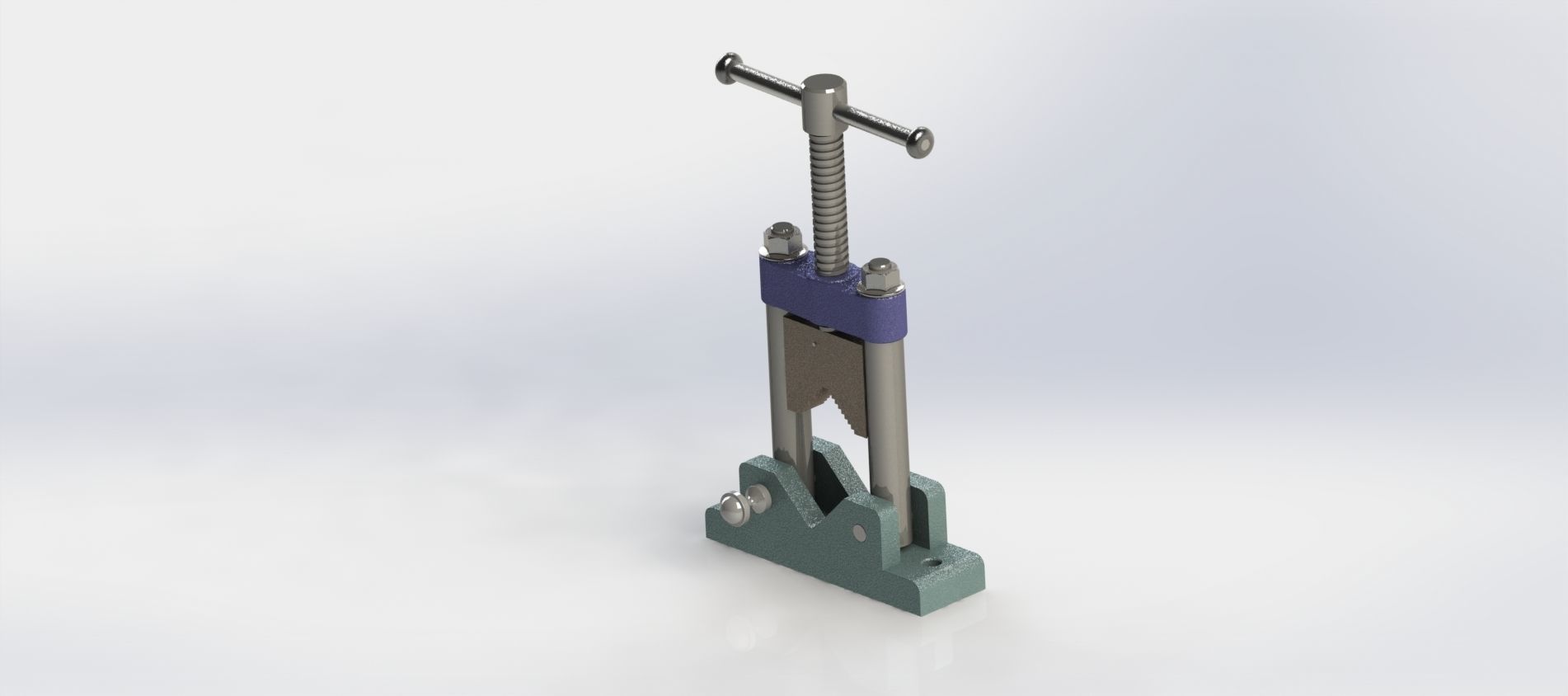 pipe vice 3D model_5