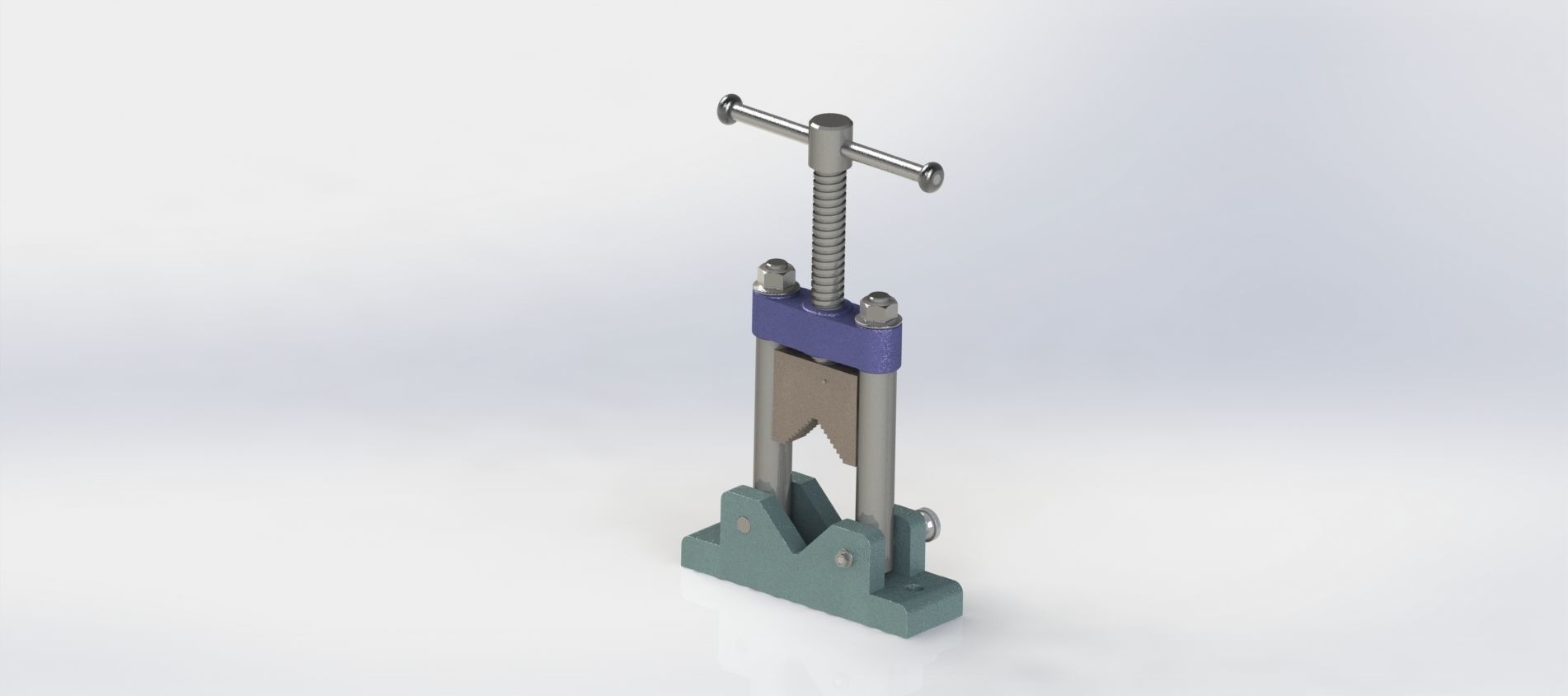 pipe vice 3D model_1