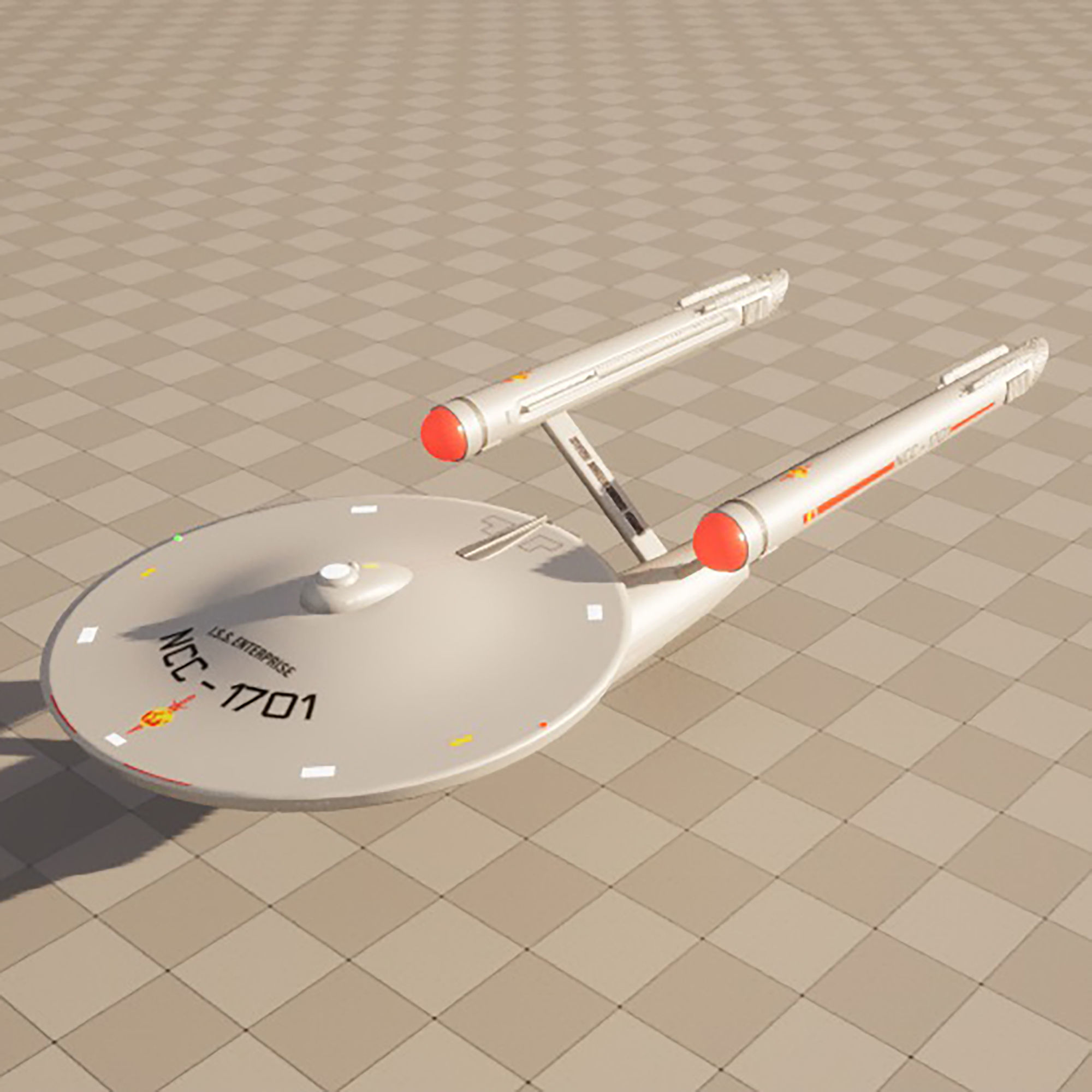 ship Enterprise NCC-1701 of the Terran Empire 3D model_15