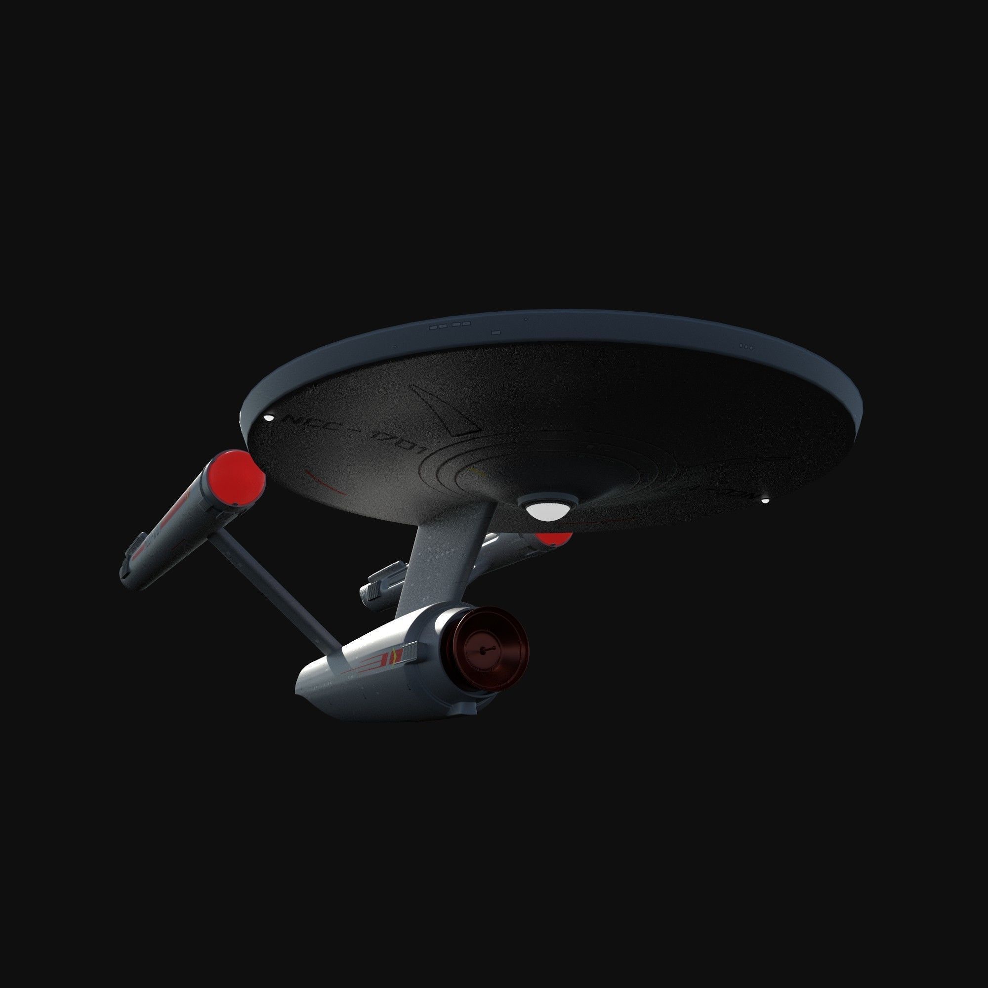 ship Enterprise NCC-1701 of the Terran Empire 3D model_10