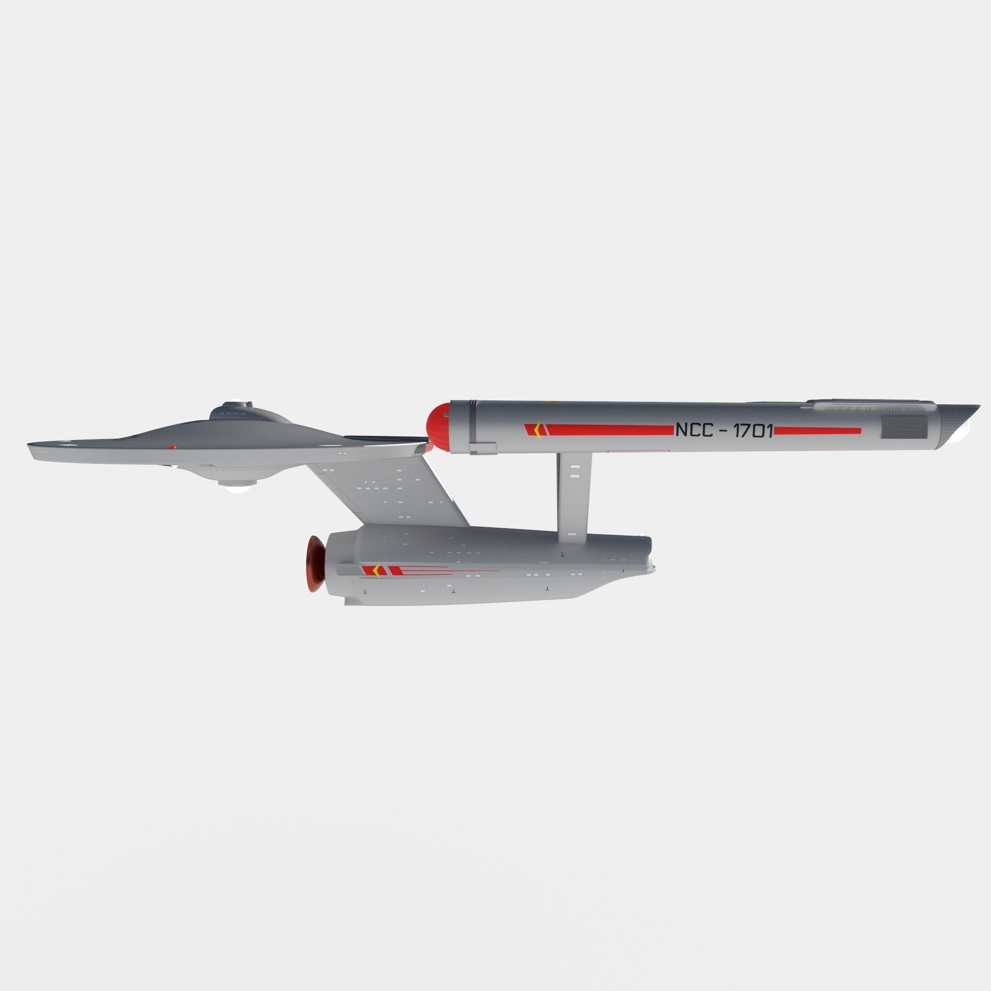 ship Enterprise NCC-1701 of the Terran Empire 3D model_8