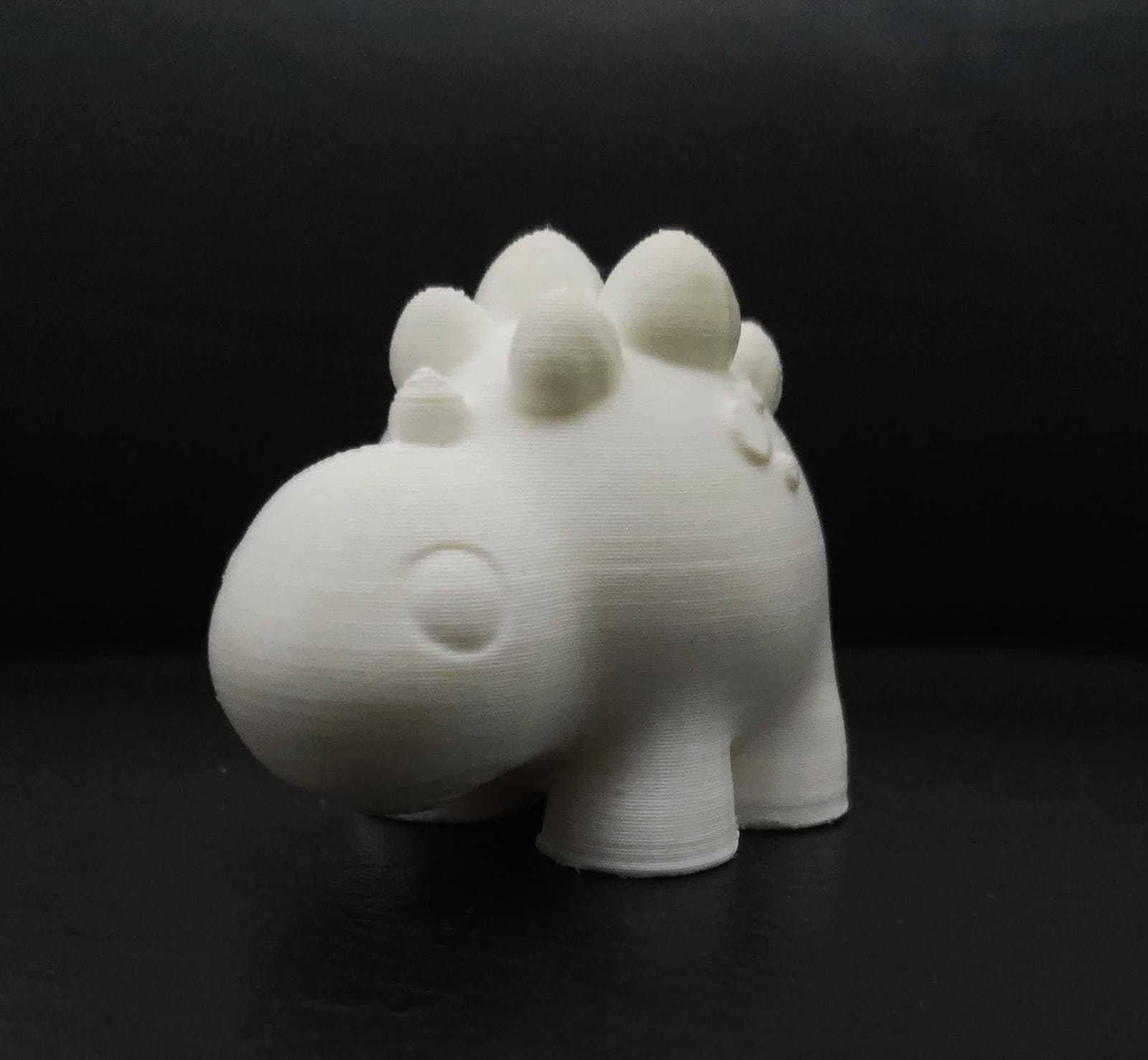Cute Stegosaurus 3D print model_4