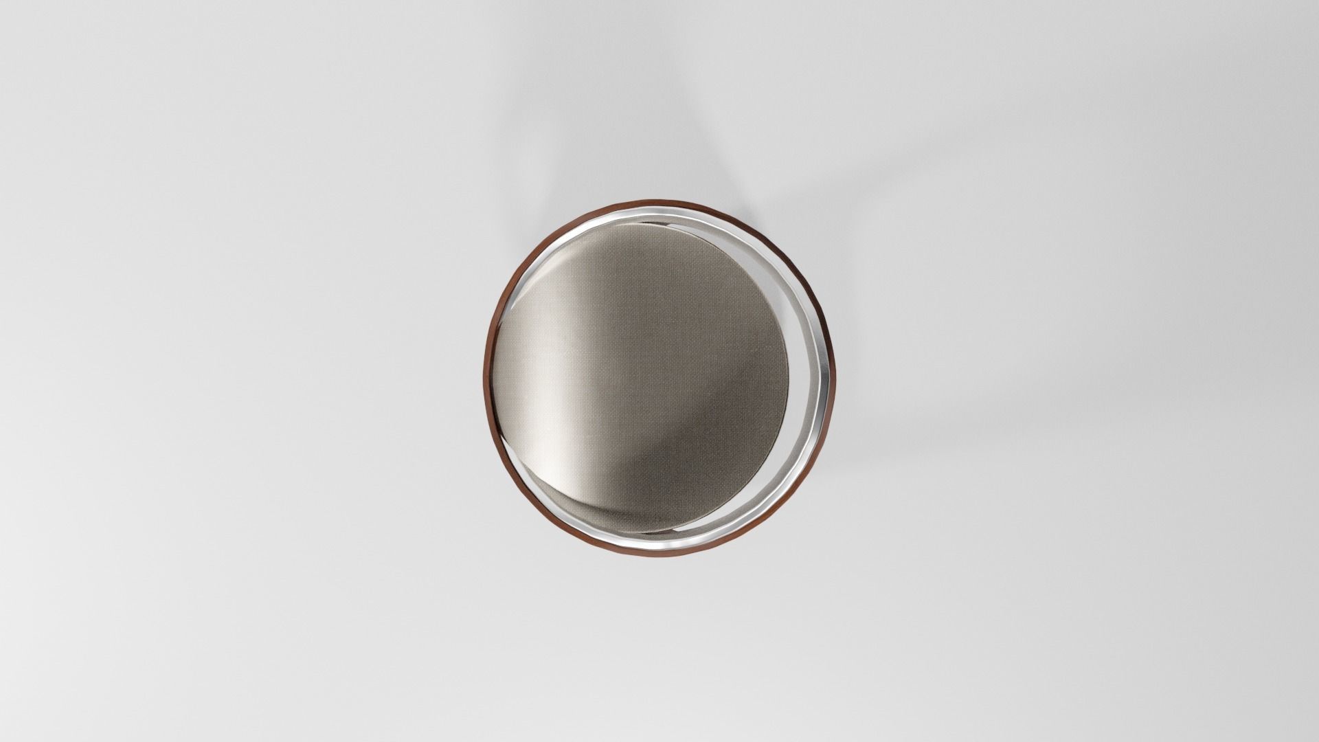 Modular Bar Chair with wooden texture 3D model_4