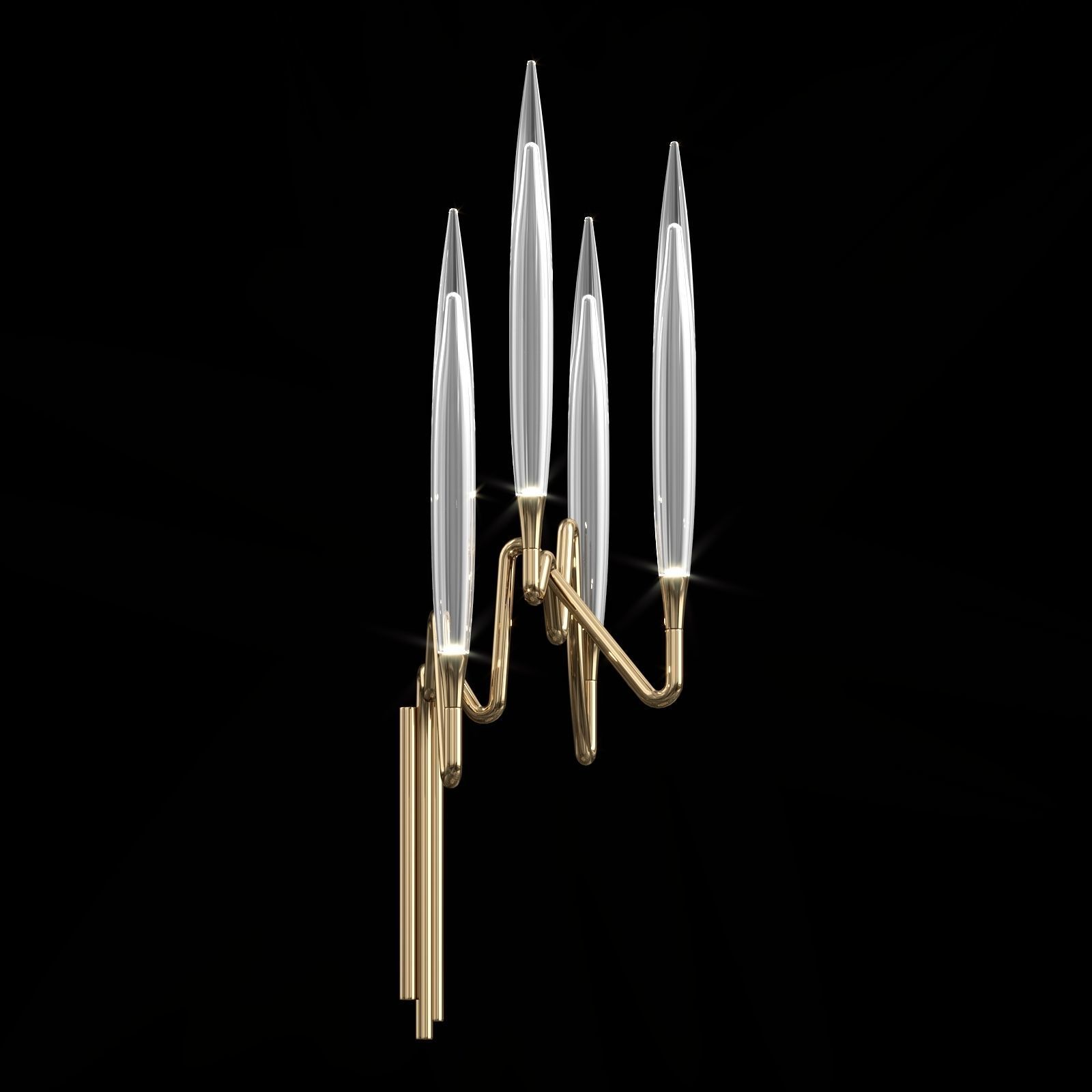 Il Pezzo 3 Wall Sconce 3D model_2