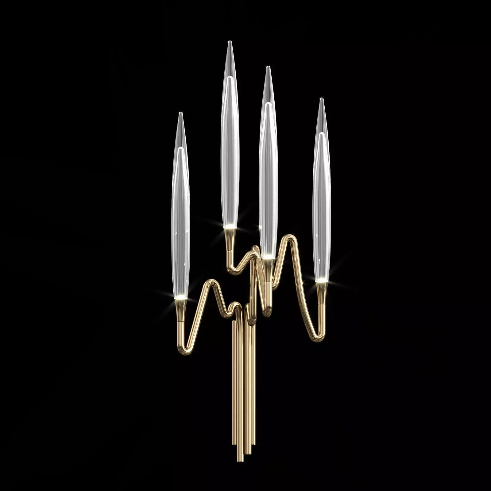 Il Pezzo 3 Wall Sconce 3D model_0