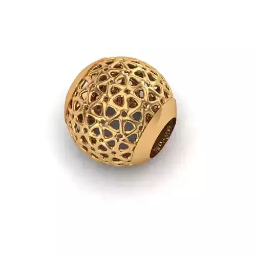 Jewelry gold plated ball bead